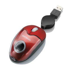 Mouse ótico USB (mini) 800DPI Vermelho Acrilico - Multilaser