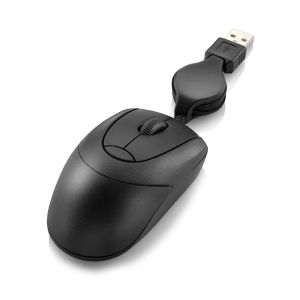 Mouse óptico USB (mini) 800DPI Scroll Retratil - Multilaser