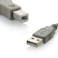 Cabo USB para impressora 2.0 AMX BM 1,80 M-Multilaser